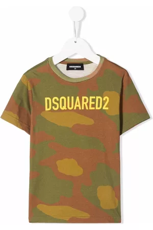 Dsquared2 Camiseta con motivo militar y logo