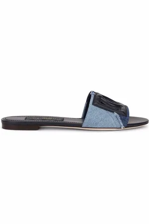 Dolce & Gabbana Sandalias vaqueras con logo DG