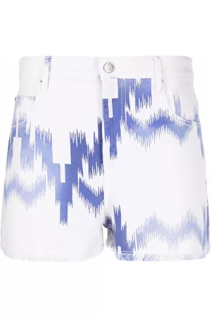 Marant Etoile Pantalones cortos Lesiao con motivo tejido
