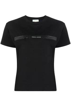 ARIES Camiseta con logo estampado en la espalda