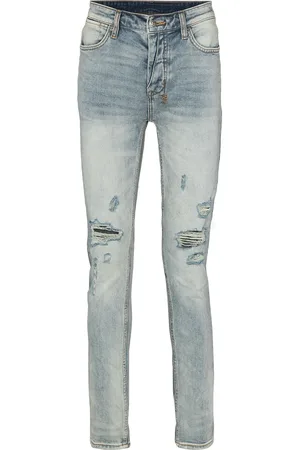 KSUBI Vaqueros skinny con efecto envejecido