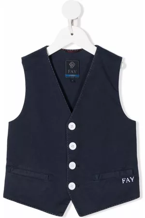 FAY Chaleco con logo bordado