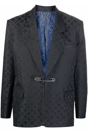 Charles Jeffrey Loverboy Blazer en jacquard con detalle de broche