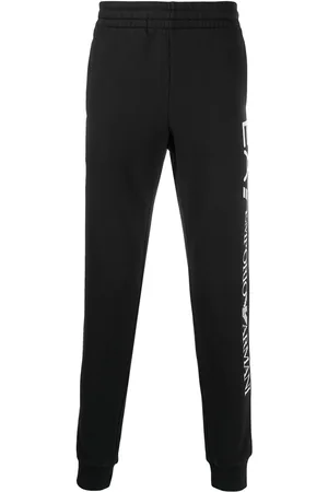 EA7 Pantalones de chándal con logo estampado