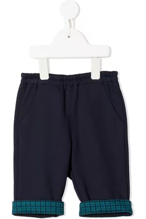 Familiar Pantalones rectos elásticos