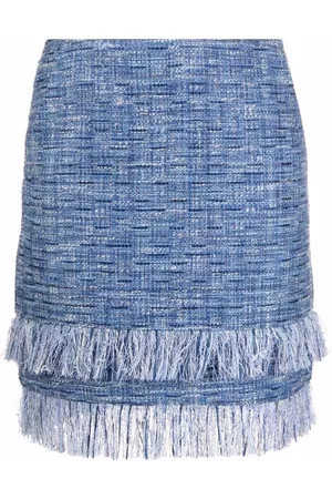 Karl Lagerfeld Minifalda en bouclé deshilachado