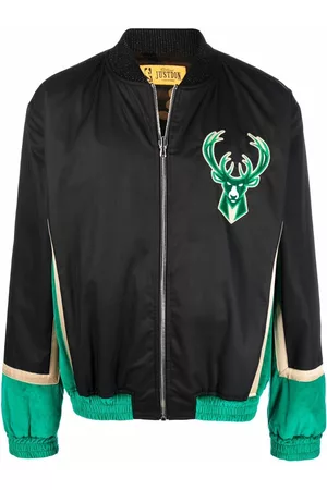 JUST DON Chaqueta reversible con diseño colour block