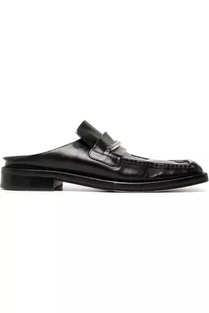 MARTINE ROSE Mocasines slip-on con cadena