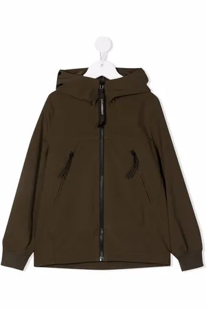 C.P. Company Chaqueta con capucha y detalles de lentes