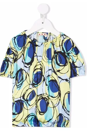 Marni Top con estampado colour block