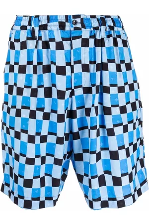 Marni Pantalones cortos a cuadros
