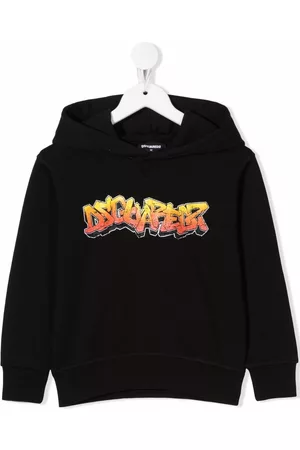 Dsquared2 Sudadera con estampado de grafiti y capucha