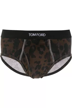 Tom Ford Calzoncillos con motivo de leopardo