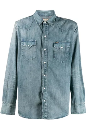 Ralph Lauren Camisa vaquera estilo western