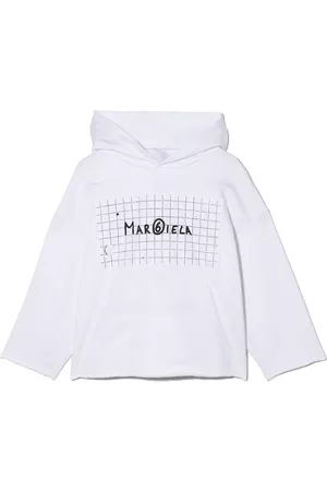 Maison Margiela Sudadera con capucha y logo estampado