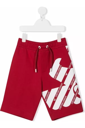 Emporio Armani Bermudas con logo estampado
