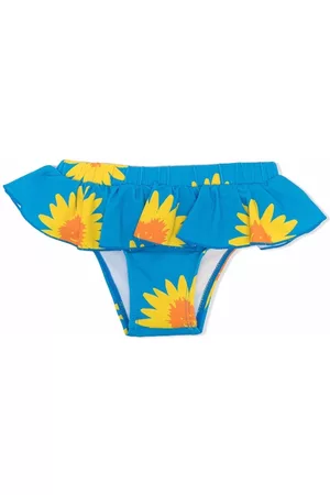 Stella McCartney Bañador con estampado Sunflower