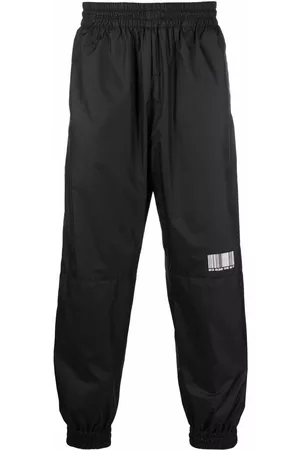 VTMNTS Pantalones de chándal con código de barras estampado