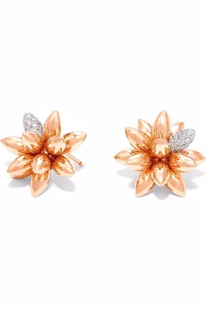 David Morris Pendientes hedgehog en oro de 18 ct con diamantes