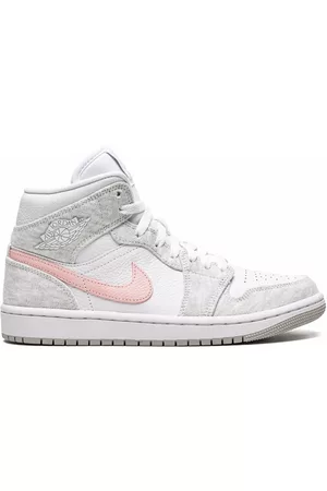 Jordan Zapatillas Air 1 Mid SE "Heather Grey/Pink"