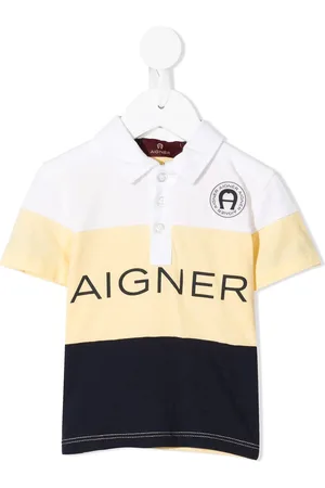 Aigner Polo con logo estampado