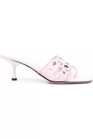 Sergio Rossi Mules con detalles de cristales