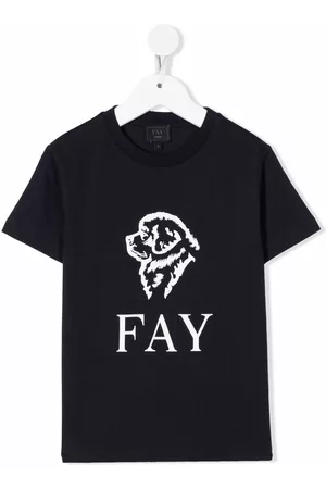 FAY Camiseta con logo estampado