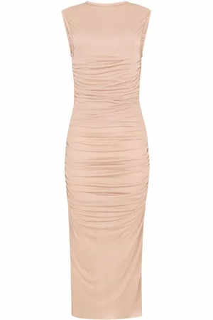 Dolce & Gabbana Vestido midi fruncido