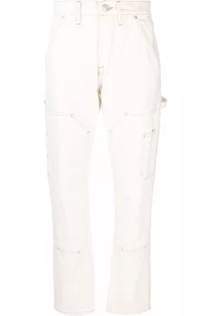 Frame Pantalones rectos con bolsillos