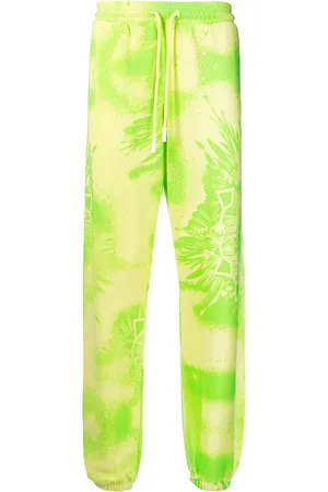 MARCELO BURLON Pantalones de chándal con estampado Kaleidoscope