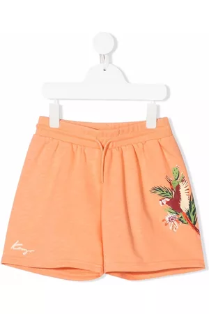 Kenzo Bermudas con pájaro estampado