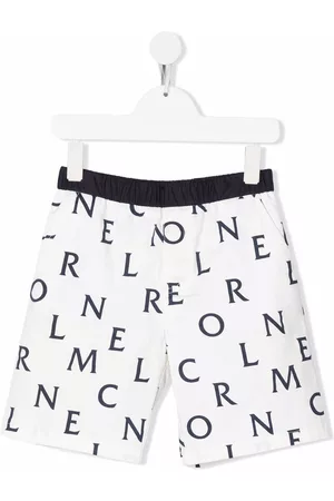 Moncler Bermudas con logo estampado