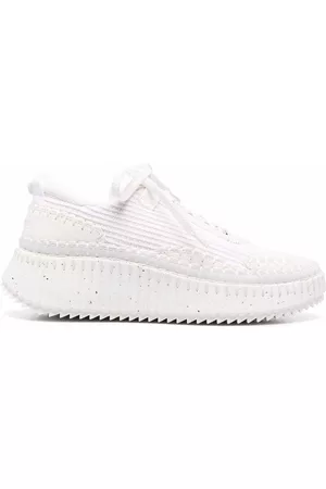 Chloé Zapatillas de suela gruesa con cordones