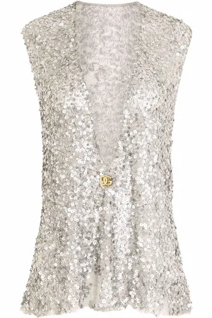 Dolce & Gabbana Blusa con lentejuelas