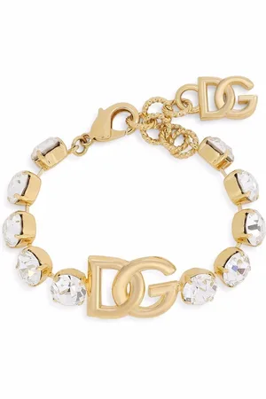 Dolce & Gabbana Pulsera con placa del logo