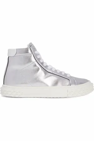 Giuseppe Zanotti Zapatillas altas Ecoblabber metalizadas