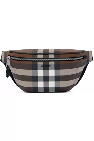 Burberry Riñonera con motivo de cuadros