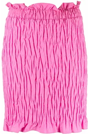 Msgm Minifalda con efecto fruncido