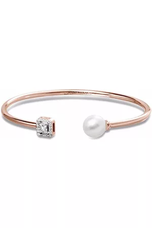 Autore Brazalete Meaghan con perlas y diamantes