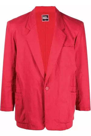 Issey Miyake Chaqueta con botones y solapas de muesca 1970