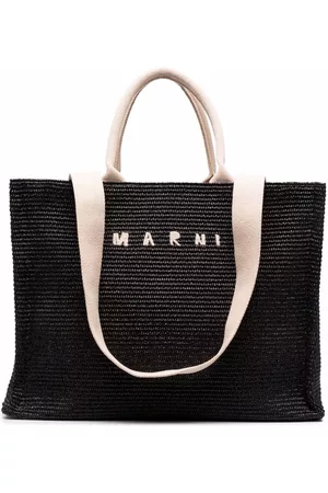 Marni Bolso shopper con logo bordado