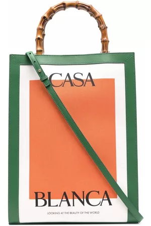 Casablanca Bolso shopper con logo estampado