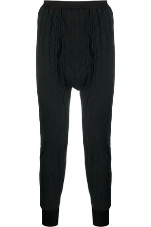 Maison Margiela Pantalones slim con parche Animal