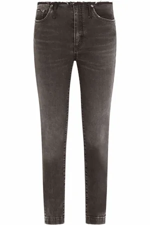 Dolce & Gabbana Vaqueros skinny con bordes sin rematar