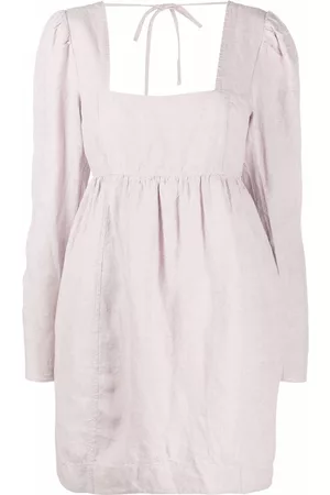 Ganni Vestido babydoll corto