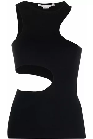Stella McCartney Top de tirantes con aberturas