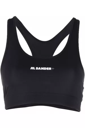 Jil Sander Sujetador deportivo con logo