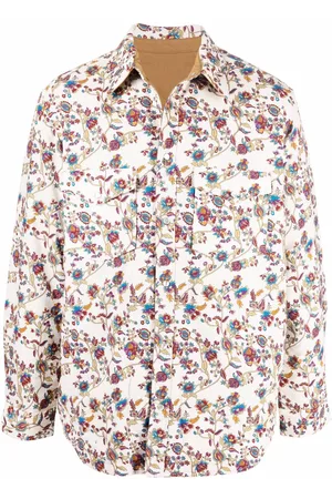 Isabel Marant Sobrecamisa con motivo floral