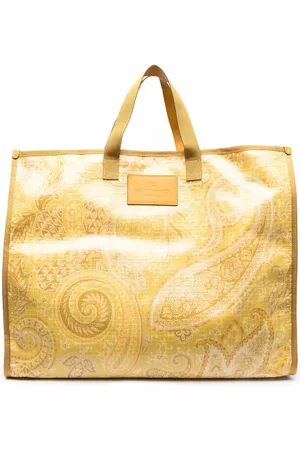 Etro Bolso shopper con estampado de cachemira