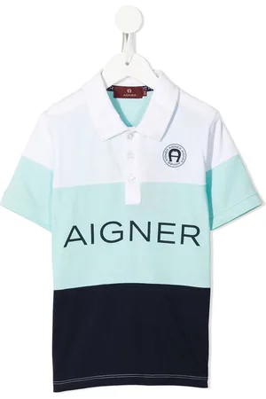 Aigner Polo con logo estampado